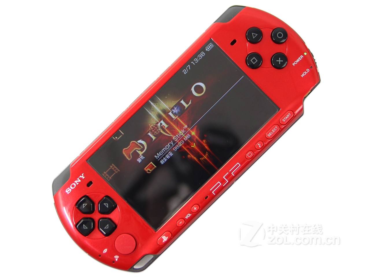 索尼psp-3000 红黑双色限量版