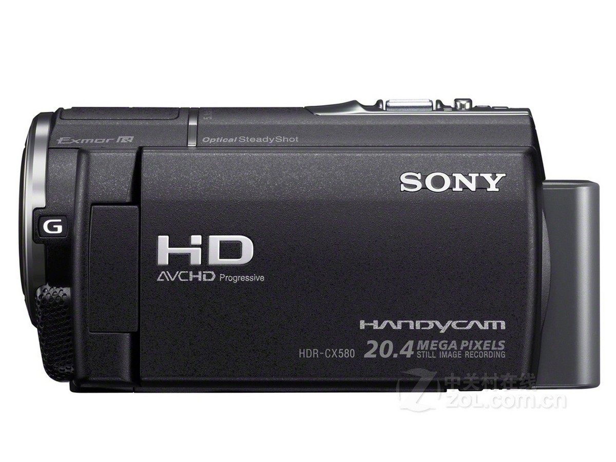 【高清图】 索尼(sony)hdr-cx580e整体外观图 图1
