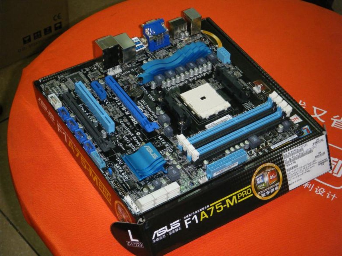 【高清图】 apu经典整合小板 华硕f1a75-m pro售849元图1