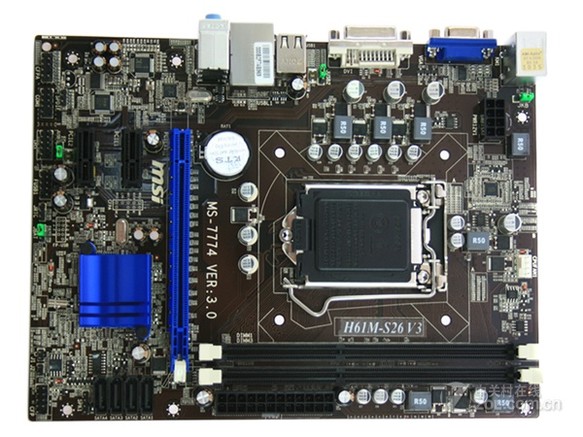 v3】报价_参数_图片_论坛_msi微星 微星h61m-s26 v3主板报价-zol