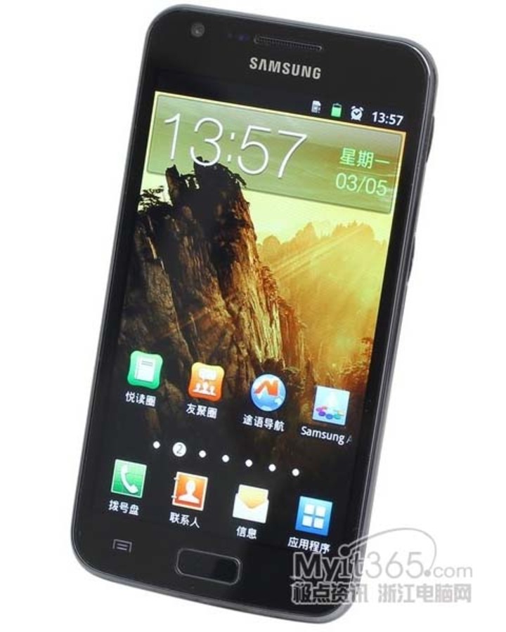 【高清图】 双核轻薄智能双卡双待 三星i929到货热销图1