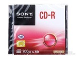 索尼CD-R 48速 700M（单片盒装）