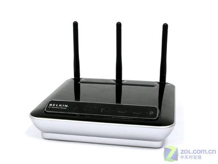 黑色流线 贝尔金300M超酷无线套装测试