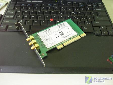 PC也疯狂 贝尔金台式机11N网卡试用
