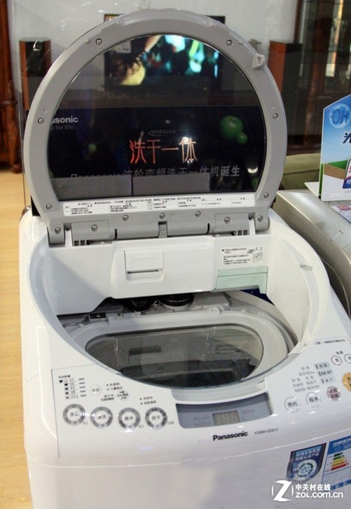 松下xqb80-gd810波轮洗干一体机上盖特写