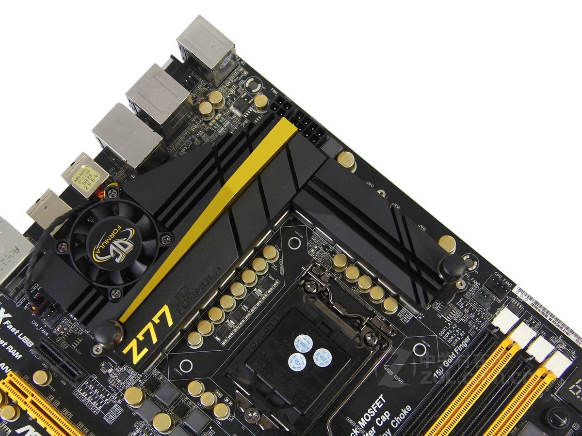 【高清图】 华擎(asrock)z77 超频方程式局部细节图 图53
