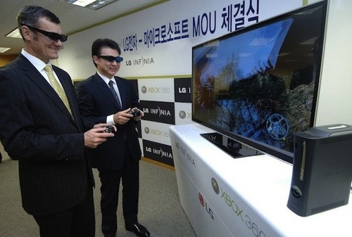 同屏双显示!LG LW980T电视正式发布