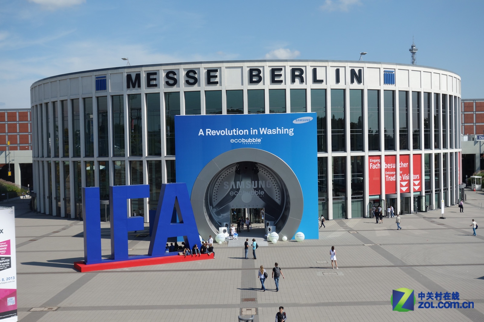 阳光照耀柏林 2012ifa展外景全展示