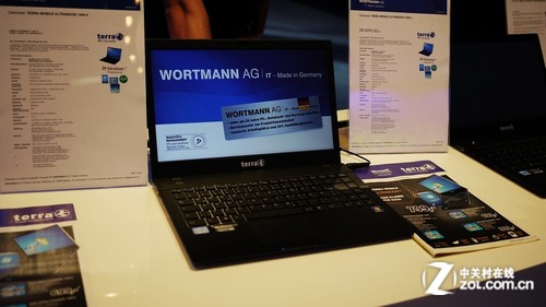 IFA2012:英特尔展台各家超极本齐亮相