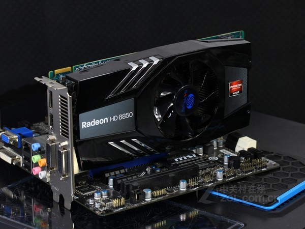 蓝宝石 hd6850 1g 白金版