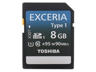 ֥EXCERIA Type SDHC UHS-1 Class108GB