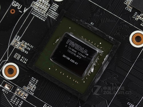 耕升gtx650ti赵云版采用的gk106-220-a1芯片