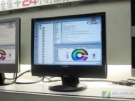 优派vg1921wm正面图